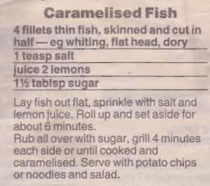 Caramelised Fish